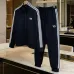 Y-3 Side 3-Stripes Zip Jacket Tracksuit Set Top & Pants Navy,White #A69592