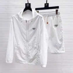 Prada Tracksuits for Prada Short Tracksuits for men #B36871
