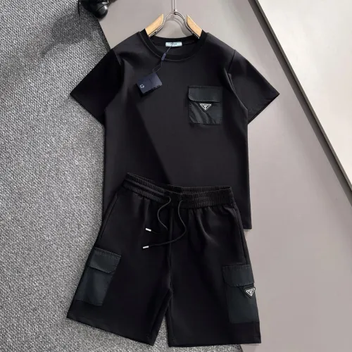 Prada Tracksuits for Prada Short Tracksuits for men #B53340
