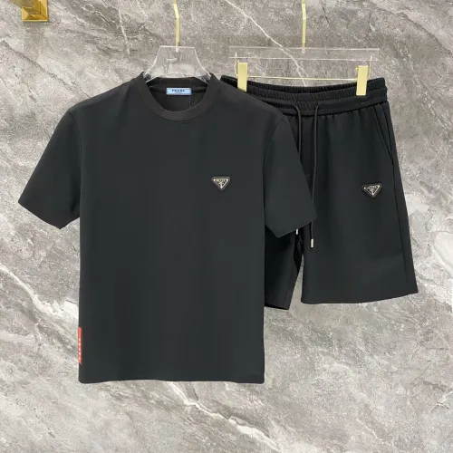 Prada Tracksuits for Prada Short Tracksuits for men #B67009