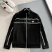 Prada 2‑Piece Tracksuit Set Leather Triangle Logo Stripe Detail #A67650
