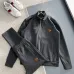 Prada Dark‑Grey 2‑Piece Tracksuit Leather Triangle Logo Set #A67653