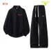 Prada Triangle Logo Quarter Zip Tracksuit Set Top & Pants Cream,Grey,Black,Dark Navy #A69586