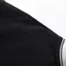 Prada Triangle Logo Stripe Trim Tracksuit Set Jacket & Pants Black,White,Grey #A69578