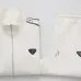 Prada Triangle Logo Tracksuit Set Jacket & Pants Black,White #A69565