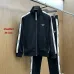 Prada Triangle Logo Tracksuit Set Jacket & Pants Black,White #A69565