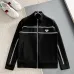 Prada Zip‑Up Tracksuit 2‑Piece Set With White Stripe Details #A67649