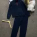 Polo Ralph Lauren Pony Logo Half Zip Tracksuit Set Top & Pants Khaki,Navy #A69593