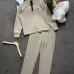Polo Ralph Lauren Pony Logo Half Zip Tracksuit Set Top & Pants Khaki,Navy #A69593