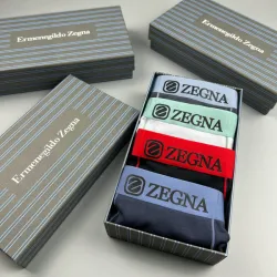 ZEGNA Underwears for Men Soft skin-friendly light and breathable (4PCS)  #B37365