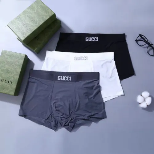 Gucci Underwears for Men Soft skin-friendly light and breathable (3PCS) #B37389