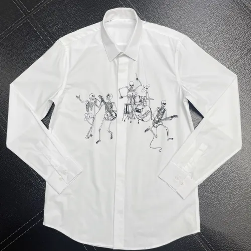 Alexander McQueen Shirts for Alexander McQueen Long-Sleeved Shirts for Men #999934329