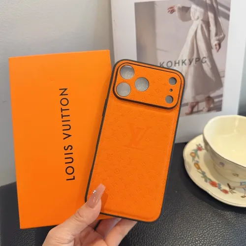 LV Full-Coverage Leather Phone Case gift #B65272
