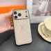 LV Full-Coverage Leather Phone Case gift #B65273