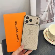 LV Full-Coverage Leather Phone Case gift #B65273