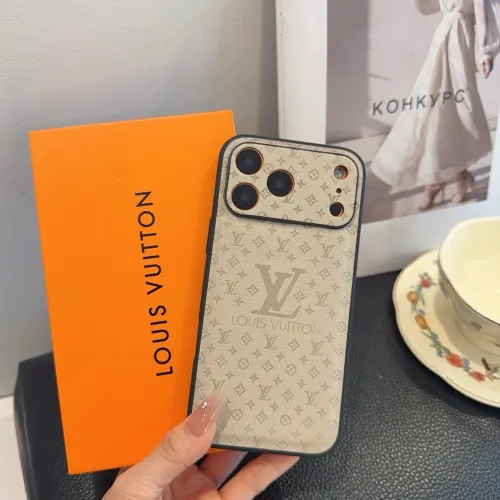 LV Full-Coverage Leather Phone Case gift #B65273