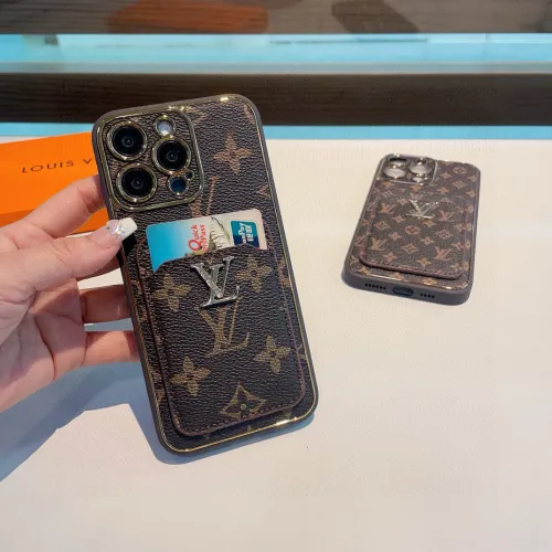 LV monogram  card slot phone case #B57765