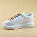 Alexander McQueen Shoes for Unisex McQueen Sneakers Small white shoes women's 2022 new couple all-match thick-bottomed sponge cake to increase sports and leisure leather board shoes #99921465 Alexander McQueen Shoes for Unisex McQueen Sneakers Small white shoes women's 2022 new couple all-match thick-bottomed sponge cake to increase sports and leisure leather board shoes #99921465