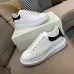 Alexander McQueen Shoes for Unisex McQueen Sneakers Small white shoes women's 2022 new couple all-match thick-bottomed sponge cake to increase sports and leisure leather board shoes #99921465 Alexander McQueen Shoes for Unisex McQueen Sneakers Small white shoes women's 2022 new couple all-match thick-bottomed sponge cake to increase sports and leisure leather board shoes #99921465