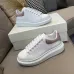 Alexander McQueen Shoes for Unisex McQueen Sneakers Small white shoes women's 2022 new couple all-match thick-bottomed sponge cake to increase sports and leisure leather board shoes #99921465 Alexander McQueen Shoes for Unisex McQueen Sneakers Small white shoes women's 2022 new couple all-match thick-bottomed sponge cake to increase sports and leisure leather board shoes #99921465