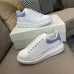 Alexander McQueen Shoes for Unisex McQueen Sneakers Small white shoes women's 2022 new couple all-match thick-bottomed sponge cake to increase sports and leisure leather board shoes #99921465 Alexander McQueen Shoes for Unisex McQueen Sneakers Small white shoes women's 2022 new couple all-match thick-bottomed sponge cake to increase sports and leisure leather board shoes #99921465