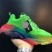 New Balenciaga 17FW Triple S Sneakers Mens Women Casual Shoes Triple S Clear Sole White Green Black Red Rainbow Sports Outdoor Dad Shoe #99897787