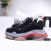 New Balenciaga 17FW Triple S Sneakers Mens Women Casual Shoes Triple S Clear Sole White Green Black Red Rainbow Sports Outdoor Dad Shoe #99897787