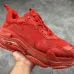 New Balenciaga 17FW Triple S Sneakers Mens Women Casual Shoes Triple S Clear Sole White Green Black Red Rainbow Sports Outdoor Dad Shoe #99897787