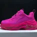 New Balenciaga 17FW Triple S Sneakers Mens Women Casual Shoes Triple S Clear Sole White Green Black Red Rainbow Sports Outdoor Dad Shoe #99897787