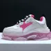 New Balenciaga 17FW Triple S Sneakers Mens Women Casual Shoes Triple S Clear Sole White Green Black Red Rainbow Sports Outdoor Dad Shoe #99897787