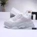 New Balenciaga 17FW Triple S Sneakers Mens Women Casual Shoes Triple S Clear Sole White Green Black Red Rainbow Sports Outdoor Dad Shoe #99897787