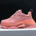 New Balenciaga 17FW Triple S Sneakers Mens Women Casual Shoes Triple S Clear Sole White Green Black Red Rainbow Sports Outdoor Dad Shoe #99897787