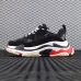 New Balenciaga 17FW Triple S Sneakers Mens Women Casual Shoes Triple S Clear Sole White Green Black Red Rainbow Sports Outdoor Dad Shoe #99897787