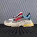 New Balenciaga 17FW Triple S Sneakers Mens Women Casual Shoes Triple S Clear Sole White Green Black Red Rainbow Sports Outdoor Dad Shoe #99897787