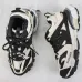 Men's Balenciaga Track Sneaker in grey black and white mesh and suede-like fabric 1:1 Quality #9999924958