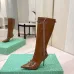 Balenciaga Cagole Studded Pointed‑Toe Over‑The‑Knee Boots 9.5cm Heel #A68567