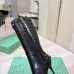 Balenciaga Cagole Studded Pointed‑Toe Over‑The‑Knee Boots 9.5cm Heel #A68568