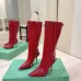 Balenciaga Cagole Studded Pointed‑Toe Over‑The‑Knee Boots 9.5cm Heel #A68569