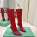 Balenciaga Cagole Studded Pointed‑Toe Over‑The‑Knee Boots 9.5cm Heel #A68569
