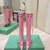 Balenciaga Cagole Studded Pointed‑Toe Over‑The‑Knee Boots 9.5cm Heel #A68571