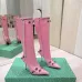 Balenciaga Cagole Studded Pointed‑Toe Over‑The‑Knee Boots 9.5cm Heel #A68571