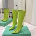Balenciaga Cagole Studded Pointed‑Toe Over‑The‑Knee Boots 9.5cm Heel #A68573