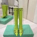 Balenciaga Cagole Studded Pointed‑Toe Over‑The‑Knee Boots 9.5cm Heel #A68573