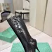 Balenciaga Cagole Studded Pointed‑Toe Over‑The‑Knee Boots 9.5cm Heel #A68574