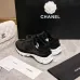 Chanel Black White Couples Sneakers #B54377