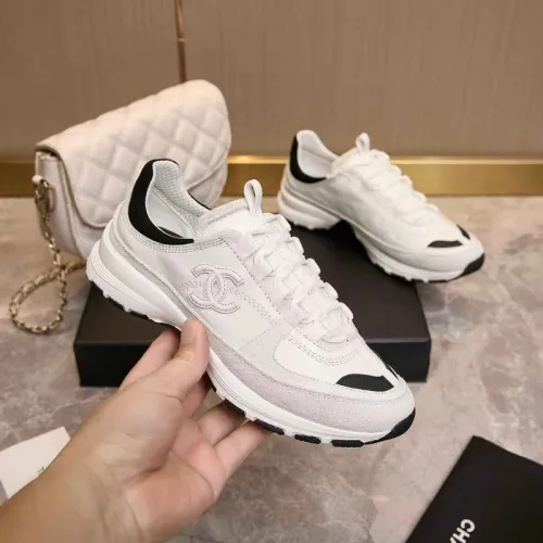 Chanel Unisex Color Block Sneakers #B54376