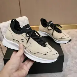 Chanel shoes for Chanel Sneakers Unisex Shoes #B67363