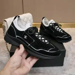 Chanel shoes for Chanel Sneakers Unisex Shoes #B67364