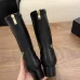 Chanel 2026 Stretch Leather Mid‑Calf Block‑Heel Boots 5cm Heel #A68600