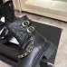 Chanel 26AW Square‑Toe Chain Chunky Heel Combat Boots #A68656